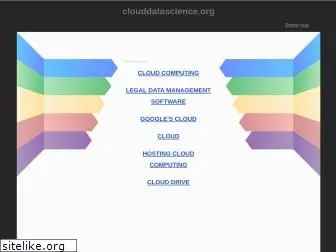 clouddatascience.org