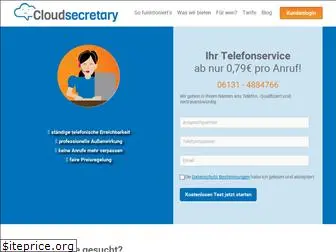 cloudsecretary.de