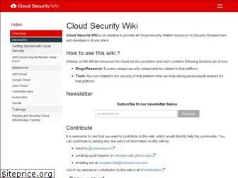 cloudsecwiki.com