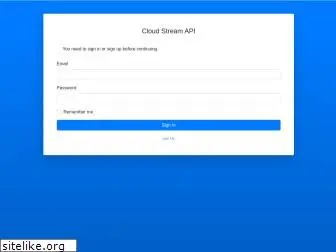 cloudstreamapi.com