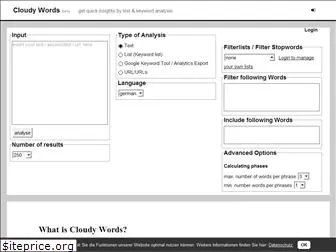 cloudy-words.com