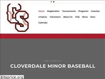 cloverdalebaseball.com