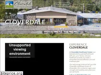 cloverdalehealthcare.com