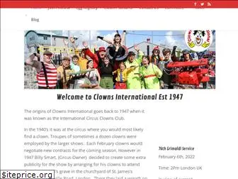 clownsinternational.com