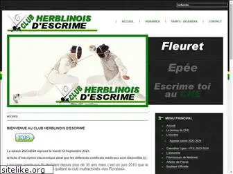 club-herblinois-escrime.fr