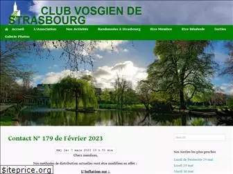 club-vosgien-strasbourg.net