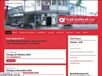 clubalpha60.de