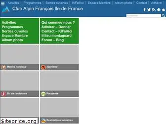 clubalpin-idf.com