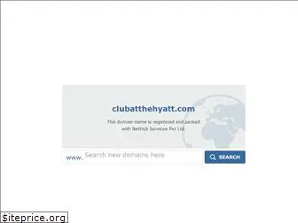 clubatthehyatt.com