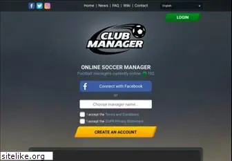 clubmanagergame.com