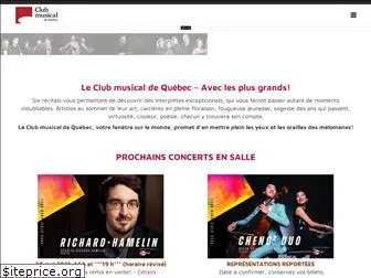 clubmusicaldequebec.com