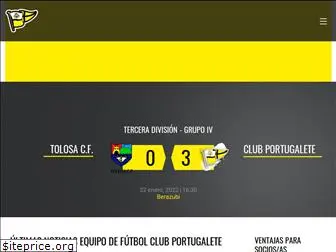 clubportugalete.net