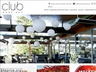 clubrosebay.com.au