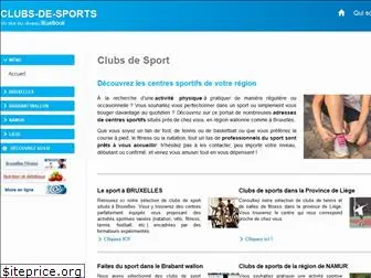 clubs-de-sports.be