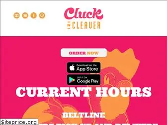 cluckncleaver.com
