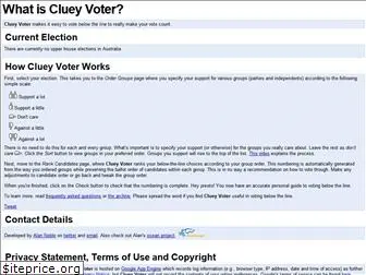 clueyvoter.com