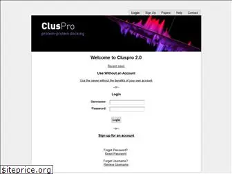 cluspro.org