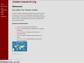 cluster-research.org