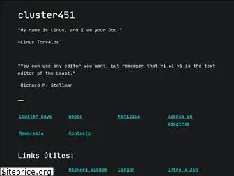 cluster451.org