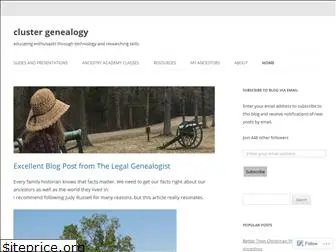 clustergenealogy.com
