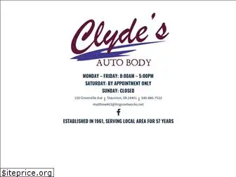 clydesautobody.com
