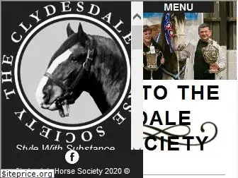 clydesdalehorsesociety.com