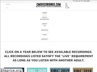 cmerecordings.com