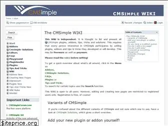 cmsimplewiki.com