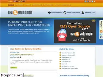 www.cmsmadesimple.fr website price