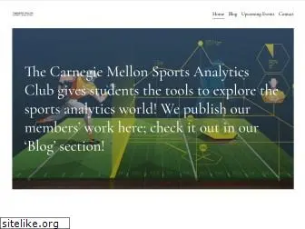 cmusportsanalytics.com