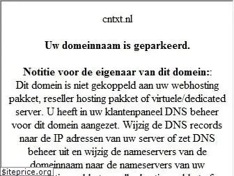 cntxt.nl