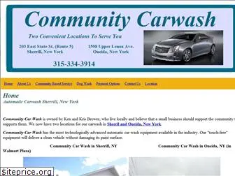 cnycommunitycarwash.com