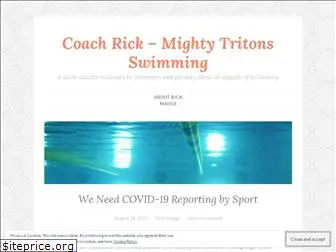 coachrickswimming.com