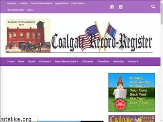 coalgaterecordregister.com