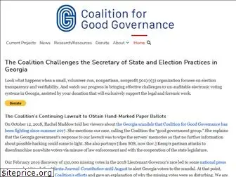 coalitionforgoodgovernance.org