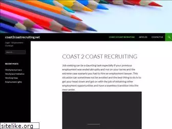 coast2coastrecruiting.net