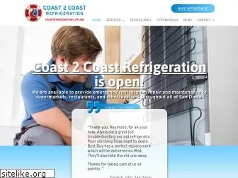 coast2coastrefrigeration.com