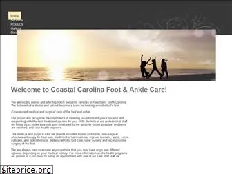 coastalcarolinafootandanklecare.com