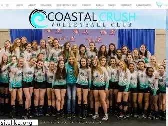 coastalcrushvolleyballclub.com