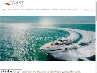 coastyachtcharter.com