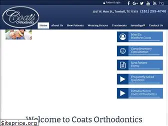 coatsorthodontics.net