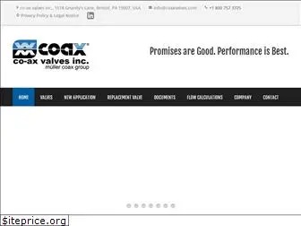 coaxvalves.com