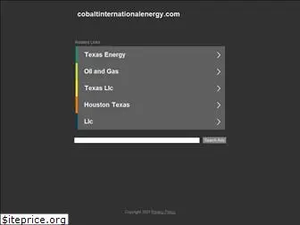 cobaltinternationalenergy.com