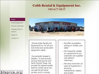 cobbrentalandequipment.com