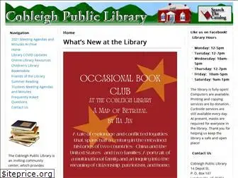 cobleighlibrary.org