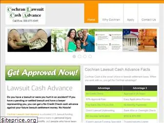 cochranlawsuitcashadvance.com