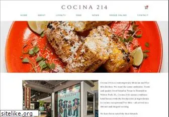 cocina214.com