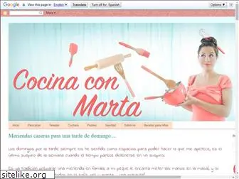 cocinaconmarta.com