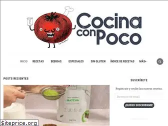 cocinaconpoco.com