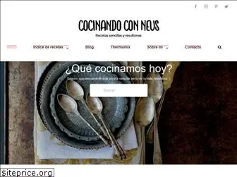 cocinandoconneus.com